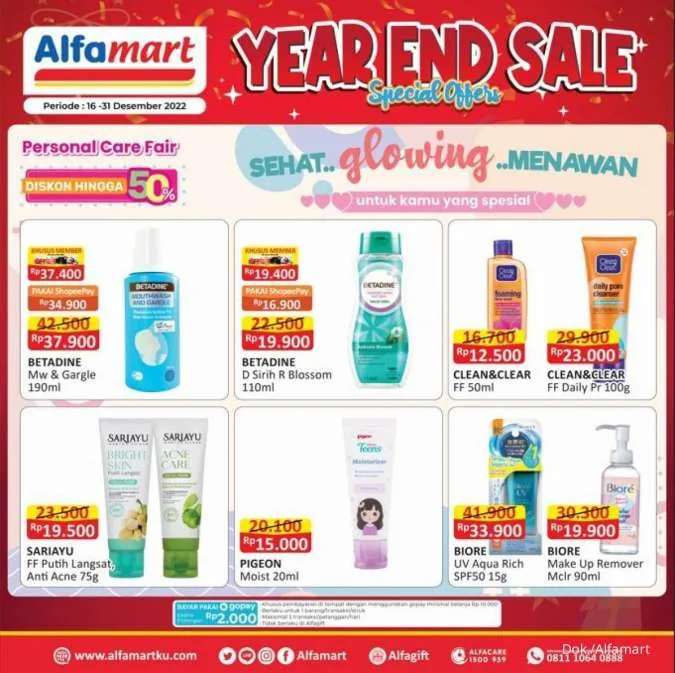 Promo Alfamart Year End Sale Periode 16-31 Desember 2022