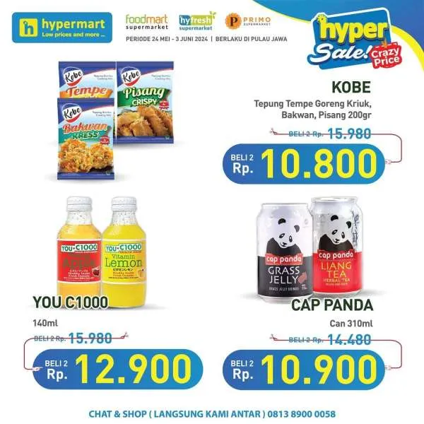 Promo Hypermart Hyper Sale Periode 24 Mei-3 Juni 2024