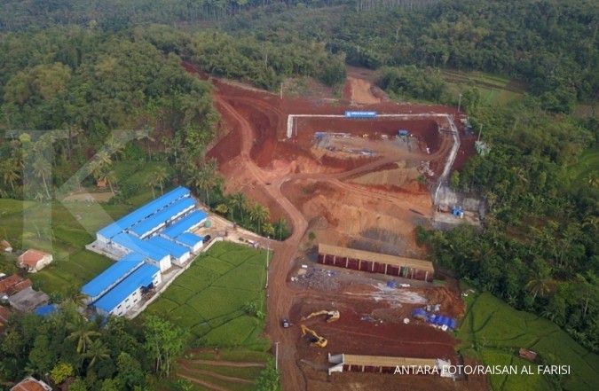 Pembebasan lahan proyek kereta cepat Jakarta-Bandung ditargetkan rampung April 2019
