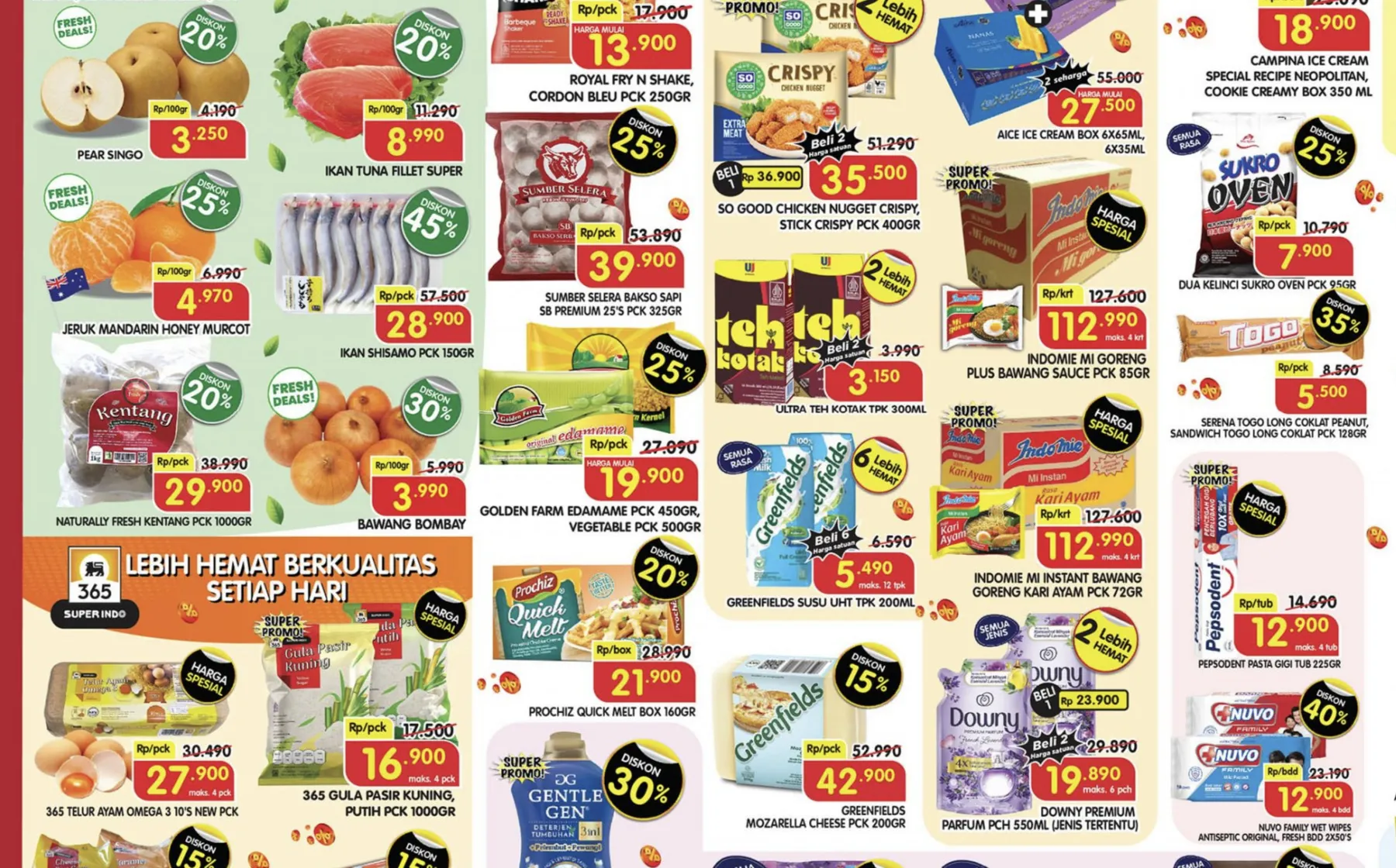 Promo Superindo Weekday Periode 22-25 September 2025