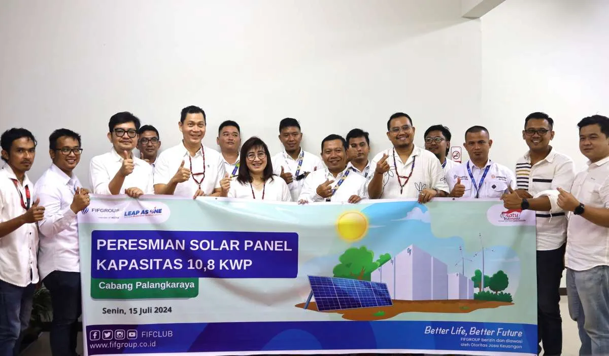 FIFGROUP Resmikan Pemasangan Solar Panel ke-3 di 2024, Sebagai Misi Keberlanjutan 