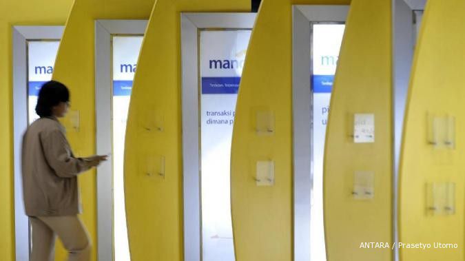 Transaksi debet Bank mandiri tumbuh 34,2%