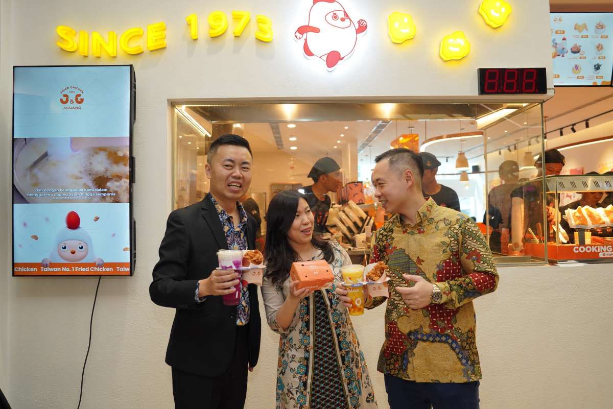 Kudapan Ayam Goreng asal Taiwan Jiguang Fried Chicken Resmikan Gerai Pertama di Indonesia