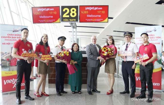 Vietjet Terbang Langsung Hanoi ke Melbourne, Tingkatkan Konektivitas Asia-Australia