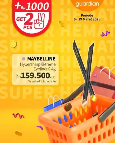 Promo Guardian Super Hemat Periode 6-19 Maret 2025