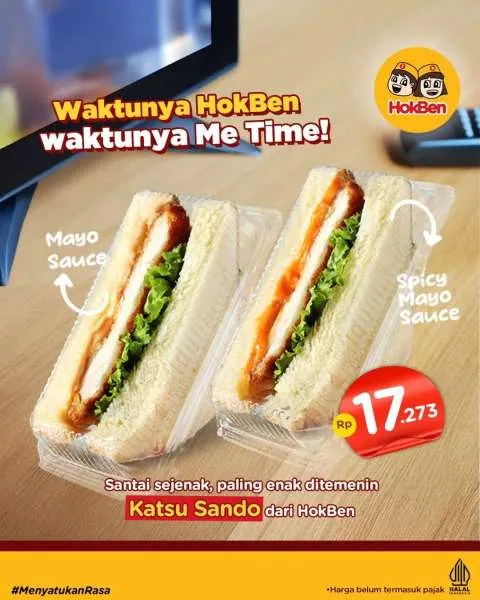 Promo Hokben Katsu Sando 2 Varian