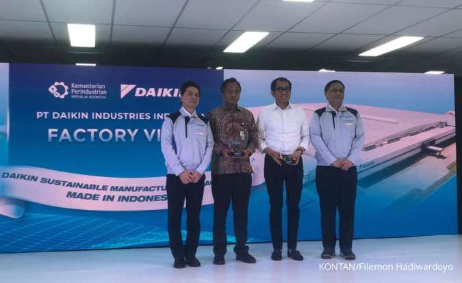 Telan Investasi Rp 3,3 Triliun, Daikin Mulai Produksi AC di Pabrik Cikarang