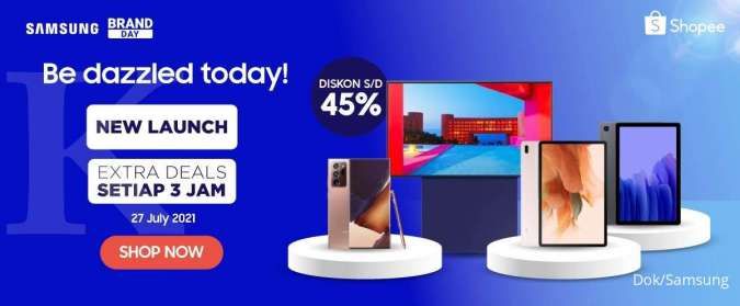 Samsung Sajikan Keuntungan dan Kenyamanan Lebih bagi Konsumen Asia Tenggara Bersama Shopee Dalam Samsung Brand Day 2021