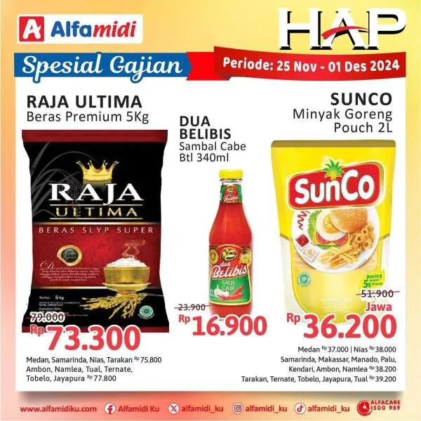 Promo Alfamidi Hemat Satu Pekan Periode 25 November-1 Desember 2024