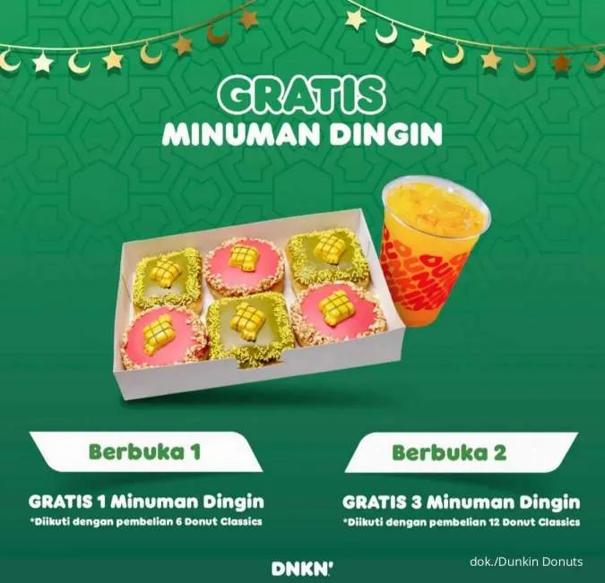 Promo Dunkin Donuts: Paket Berbuka Spesial Ramadan
