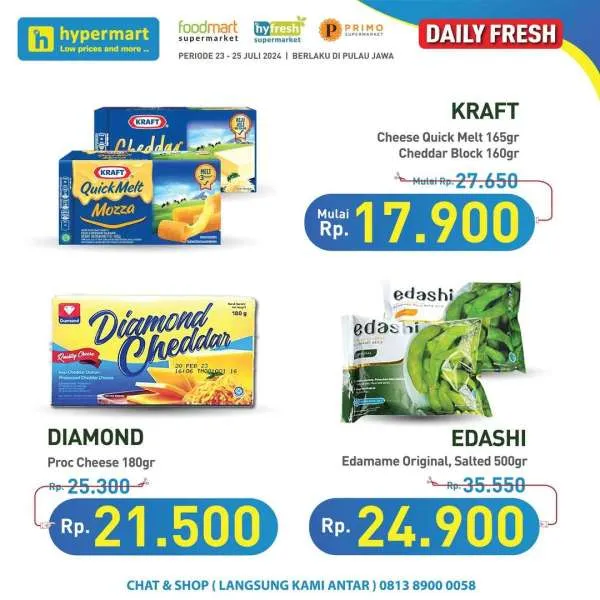 Promo Hypermart Hyper Diskon Weekday Periode 23-25 Juli 2024