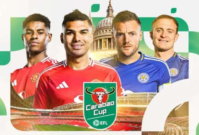 Link Live Streaming Manchester United vs Leicester City, Carabao Cup (31/10)