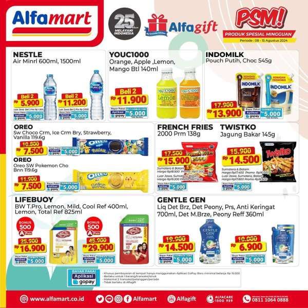 Promo PSM Alfamart 8-15 Agustus 2024