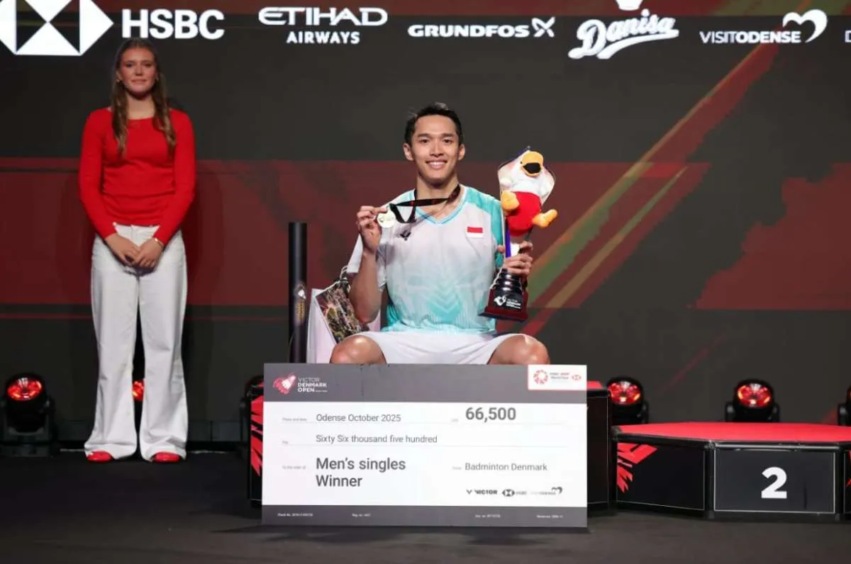 Jonatan Christie Juara Denmark Open 2025, Cek Profilnya
