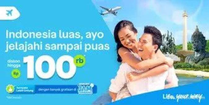 Promo Traveloka 2-31 Mei 2023, Diskon Tiket Pesawat Domestik hingga Rp 100.000