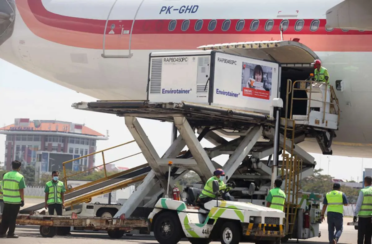 Pemerintah telah mengamankan 440 juta dosis vaksin Covid-19