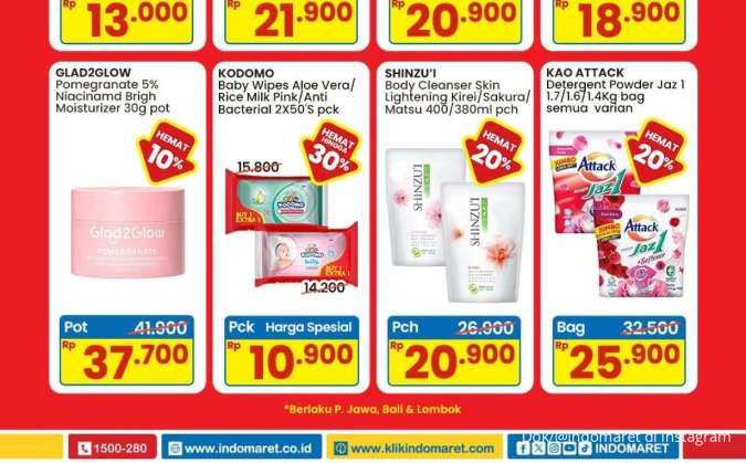 Promo Deterjen & Sabun Mandi Weekend 4-6 April 2025 di JSM Superindo hingga Alfamart