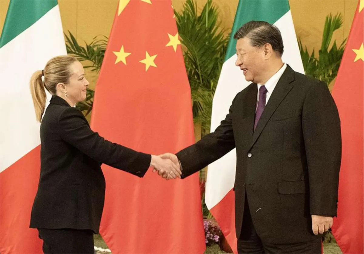 Italian PM Giorgia Meloni Visits China to Improve Bilateral Relations