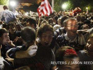 Pertama sejak menjabat Presiden AS, Obama berkunjung ke Ground Zero