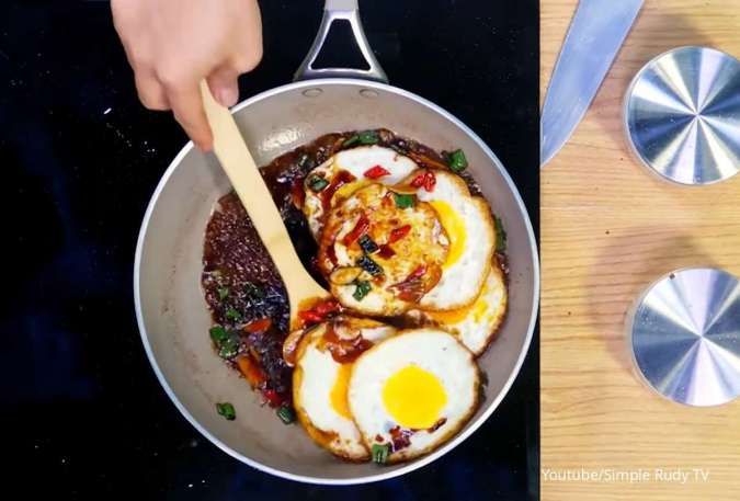 Resep Inspirasi Telur Ongseng Kuah Kental yang Aromanya Menggelitik Hidung