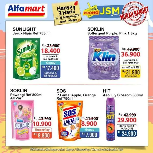 Promo JSM Alfamart 11-13 Februari 2022