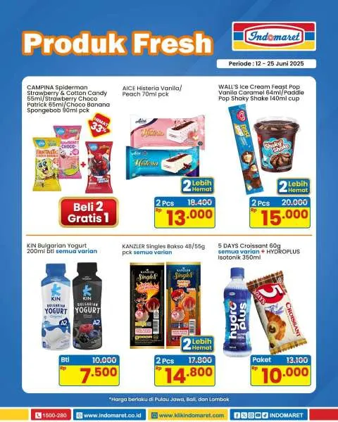 Promo Indomaret Super Hemat Periode 12-25 Juni 2025