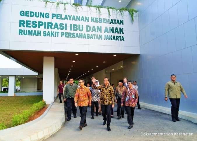 Resmikan Gedung Respirasi Ibu&Anak RSUP Persahabatan,Presiden:Tak Perlu Keluar Negeri