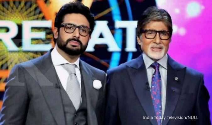 Ayah-anak Amitabh Bachchan dan Abhishek Bachchan positif corona