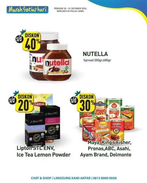 Promo JSM Hypermart Hyper Diskon Weekend Periode 25-28 Oktober 2024