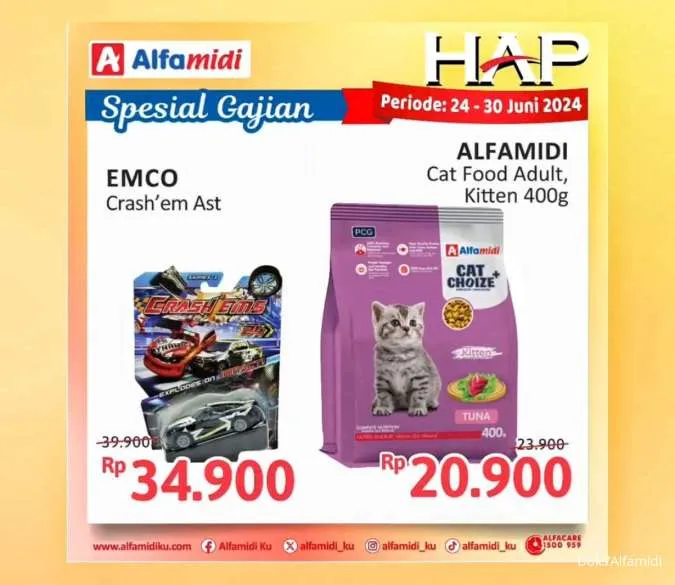 Promo Alfamidi Hemat Satu Pekan Spesial Gajian Periode 24-30 Juni 2024