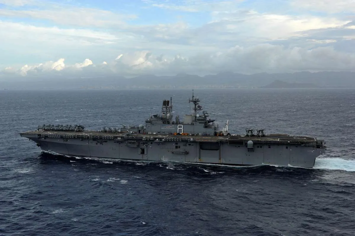 Memanas lagi, dua kapal perang AS berlayar di Laut China Selatan