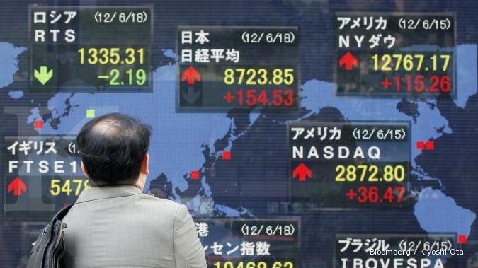Bursa Jepang melaju untuk hari keempat
