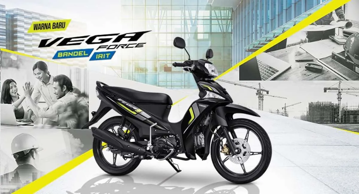 Yamaha Luncurkan Motor Bebek Vega Force dengan Warna Baru