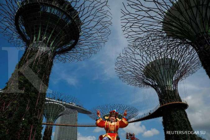 PDB Singapura turun 2,4% di kuartal IV-2020