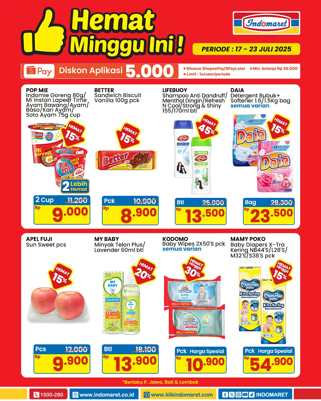 Promo Indomaret 17-23 Juli 2025 Hemat Minggu Ini