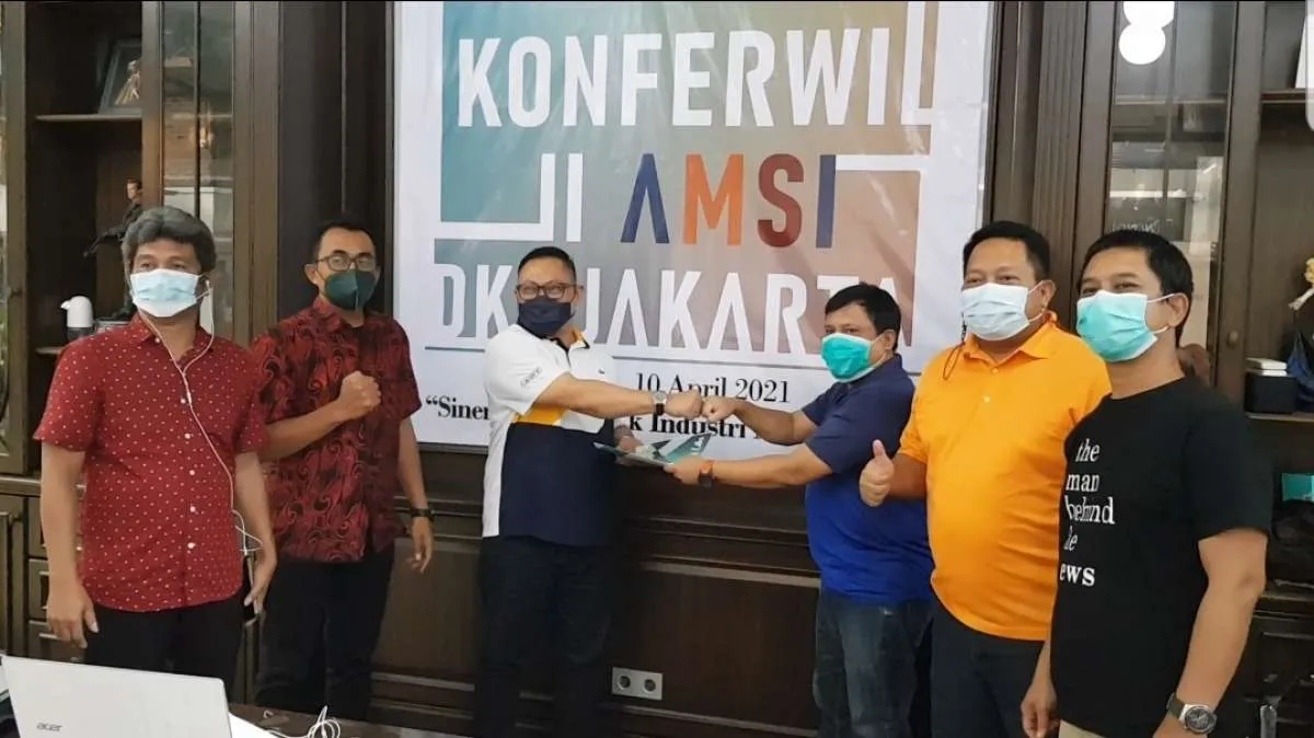 Rikando Somba-Yulis Sulistyawan Pimpin AMSI DKI Jakarta periode 2021-2024