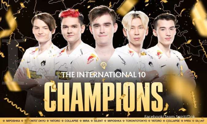 Berhasil tumbangkan PSG.LGD, Team Spirit juara The International 10 (TI 10)