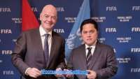 Erick Thohir Resmi Jabat Menpora, Presiden FIFA Gianni Infantino Beri Ucapan Selamat