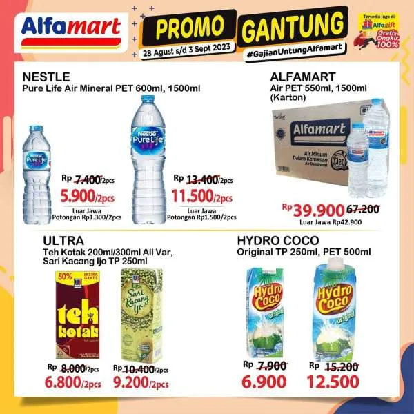 Promo Alfamart Gantung Periode 28 Agustus-3 September 2023