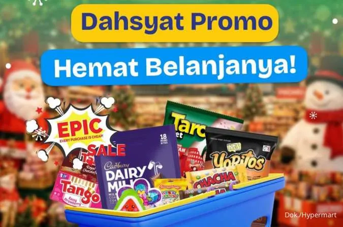 Promo Hypermart Spesial Nataru 19-25 Desember 2025, Aneka Snack Beli 2 Gratis 1