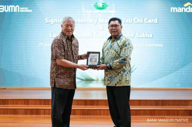 Kolaborasi dengan Tzu Chi, Bank Mandiri Terbitkan Kartu Kredit untuk Donasi