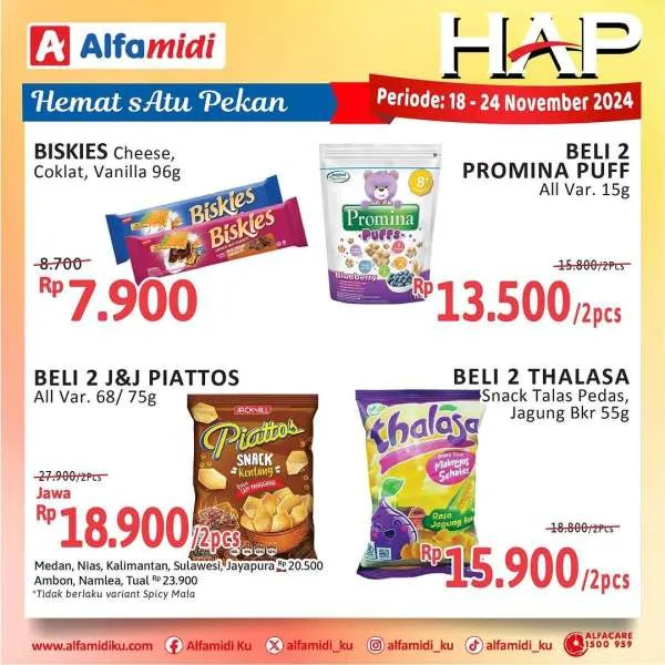 Promo Alfamidi Hemat Satu Pekan Periode 18-24 November 2024