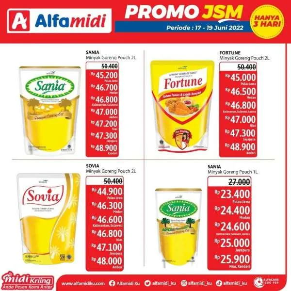 Promo JSM Alfamidi Periode 17-19 Juni 2022