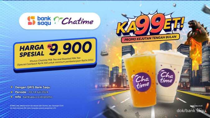 6 Promo Ka99et Rp 9.900 di Kopi Kenangan hingga Hokben via Bank Saqu s.d 14 Juli