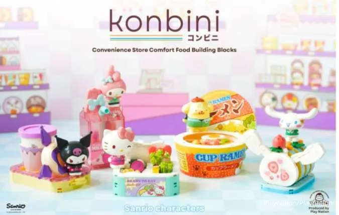 Play Nation Gandeng Kidz Station Rilis Mainan Sanrio untuk Pasar Kolektor Indonesia