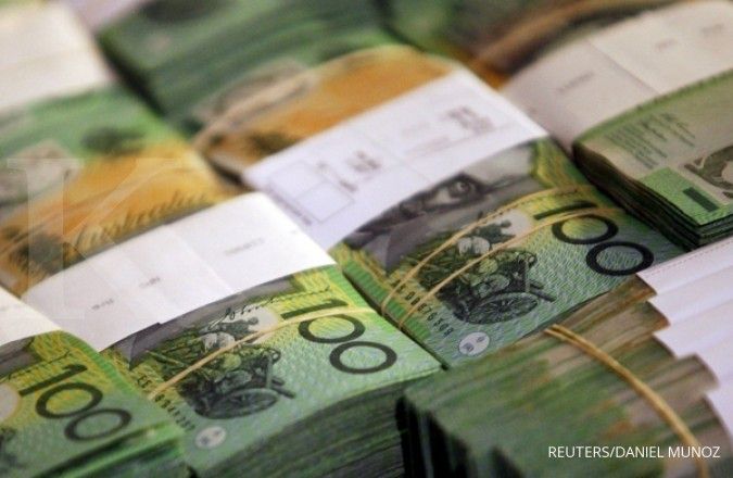 Dollar Australia tunduk menghadapi sterling