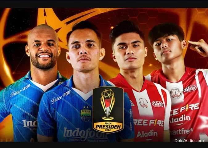 Live Streaming Persib vs Persis, Piala Presiden 2024 Kamis (25/7)