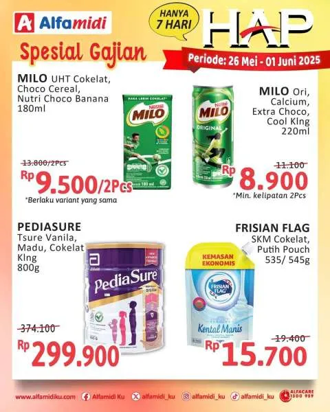 Promo Alfamidi Hemat Satu Pekan Periode 26 Mei-1 Juni 2025