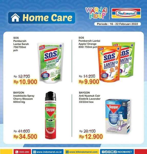 Promo Indomaret Super Hemat Mingguan Terbaru 16-22 Februari 2022