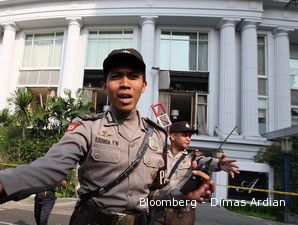 Polisi Belum Bisa Pastikan Jenis Bom